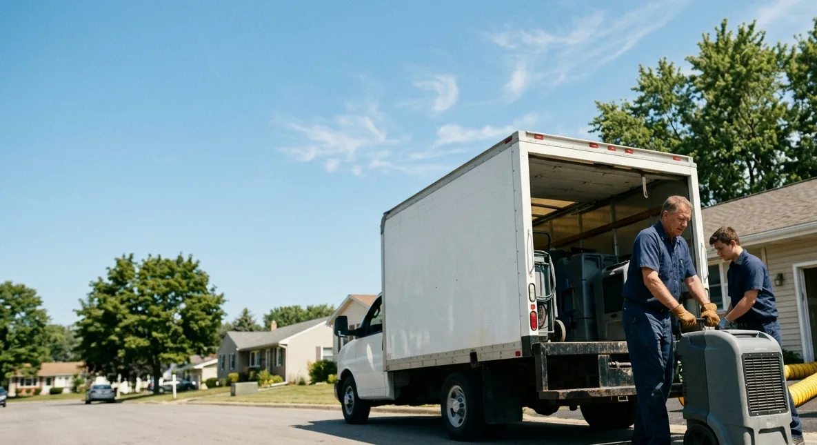 Water Damage Cleanup in Geneva, IN near me